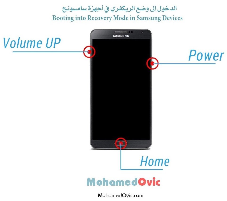 Booting into Recovery Mode in Samsung Devices