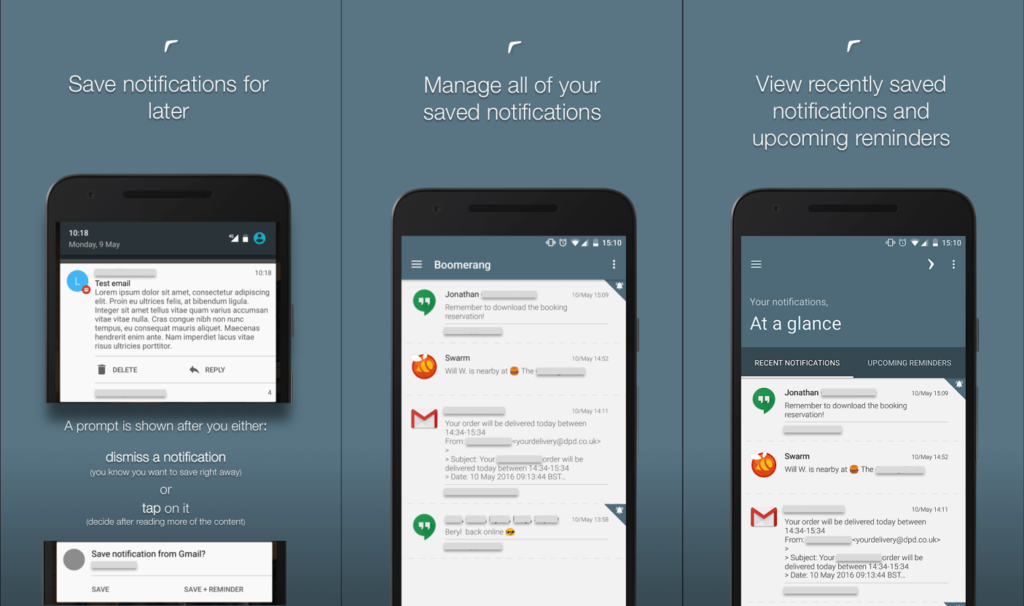 Boomerang Notifications Mohamedovic