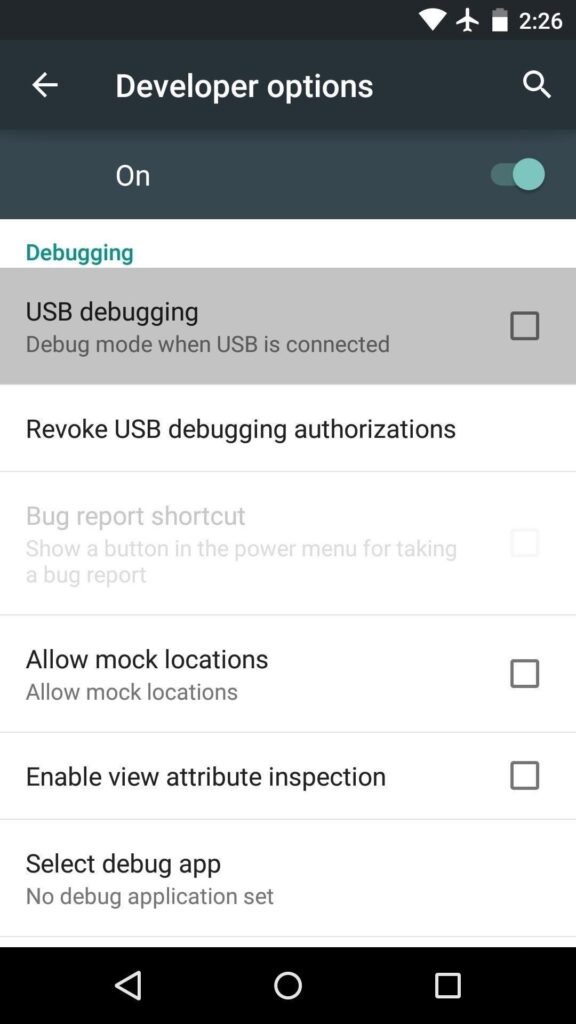 Enable USB Debugging Mode Mohamedovic 02