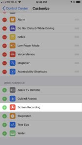 iPhone iOS 11 Screen Recording Shortcut Mohamedovic 02