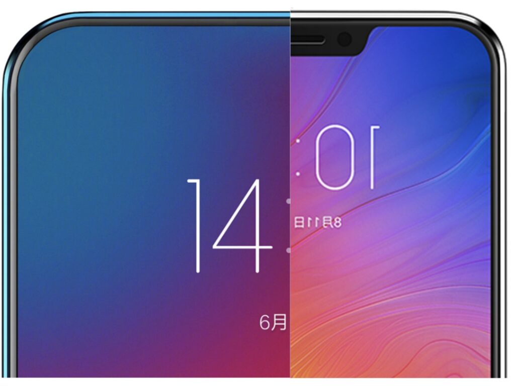 Lenovo Z5 bezel Comparison