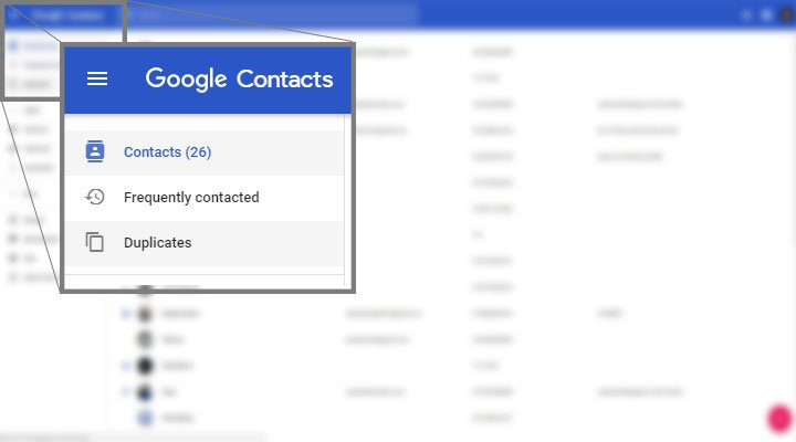 Merge Duplicate Contacts using Web Google contacts Mohamedovic 01