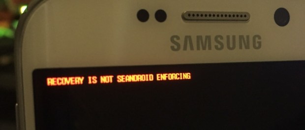 Seandroid Enforcing Error