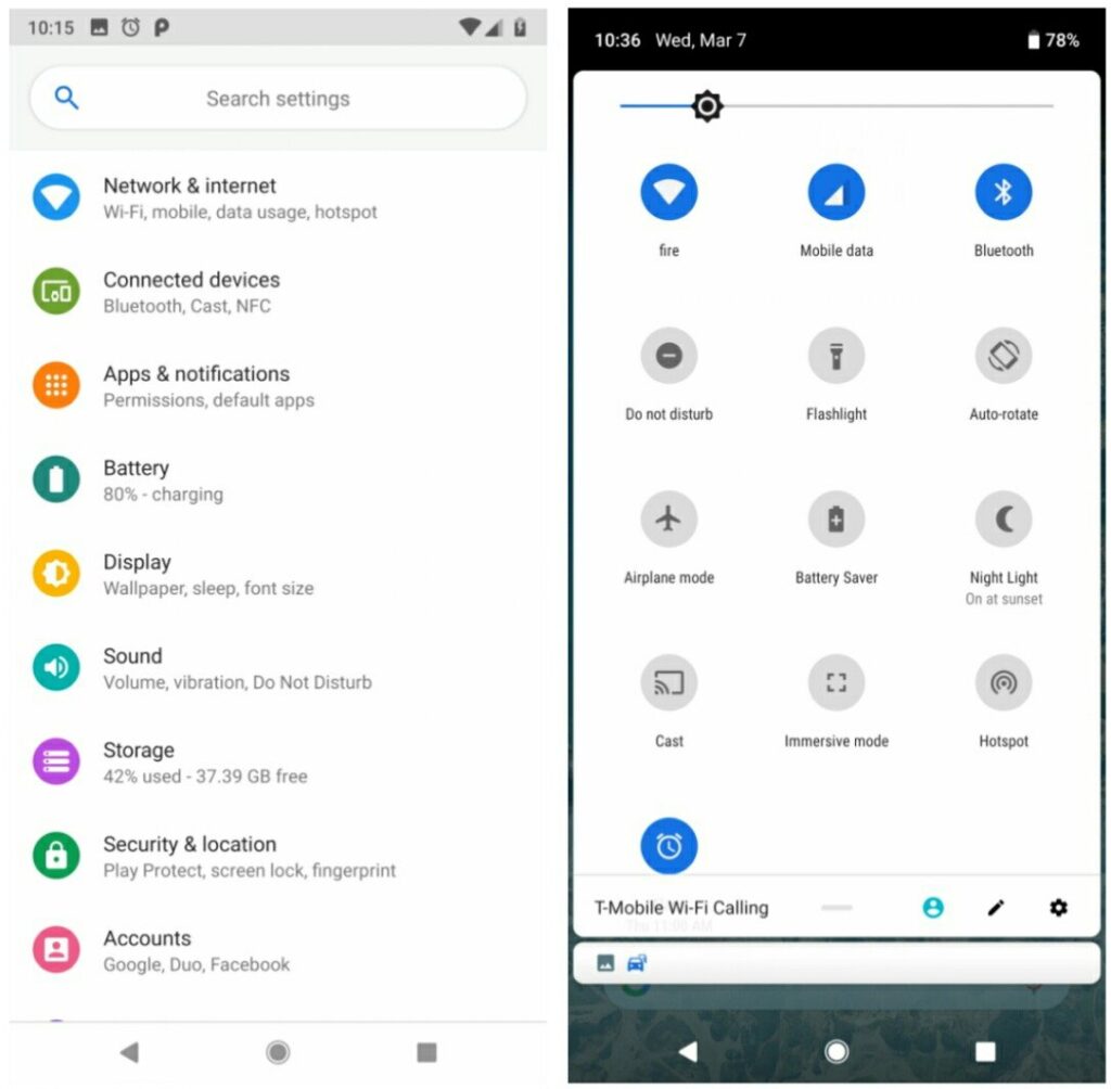 Android 9.0 P Rounded UI Mohamedovic 1