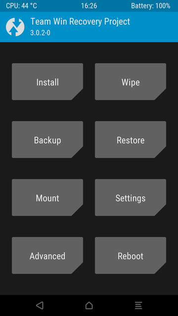 TWRP Custom Recovery Mohamedovic