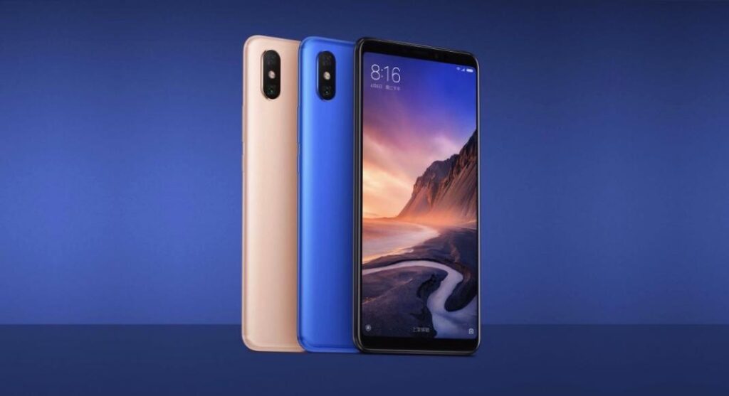 Xiaomi Mi Max 3 Colors