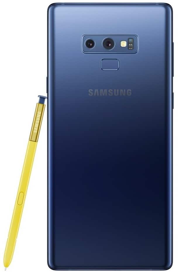 Samsung Galaxy Note 9 Specs