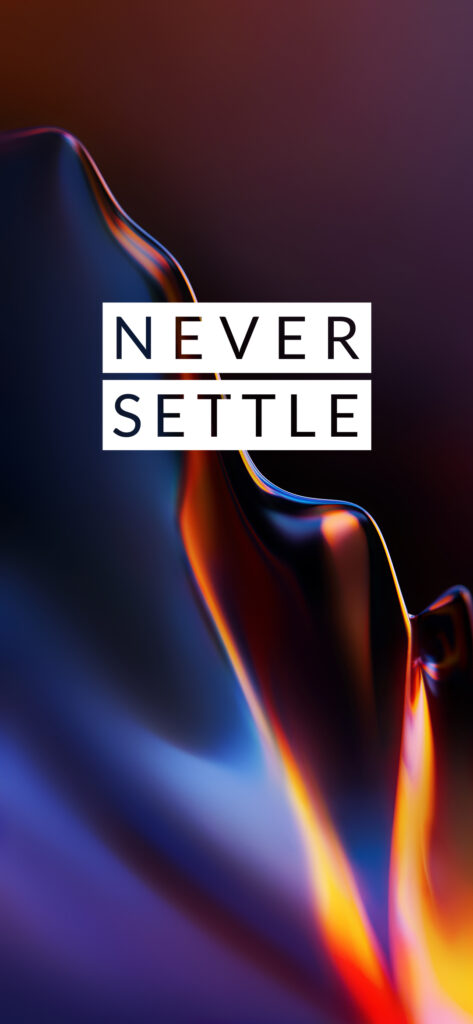 OnPlus 6T Never Settle Wallpapers Mohamedovic 2