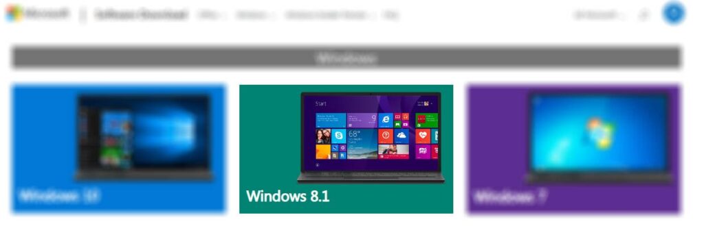 خطوات تحميل ويندوز 8.1 من مايكروسوفت 2019