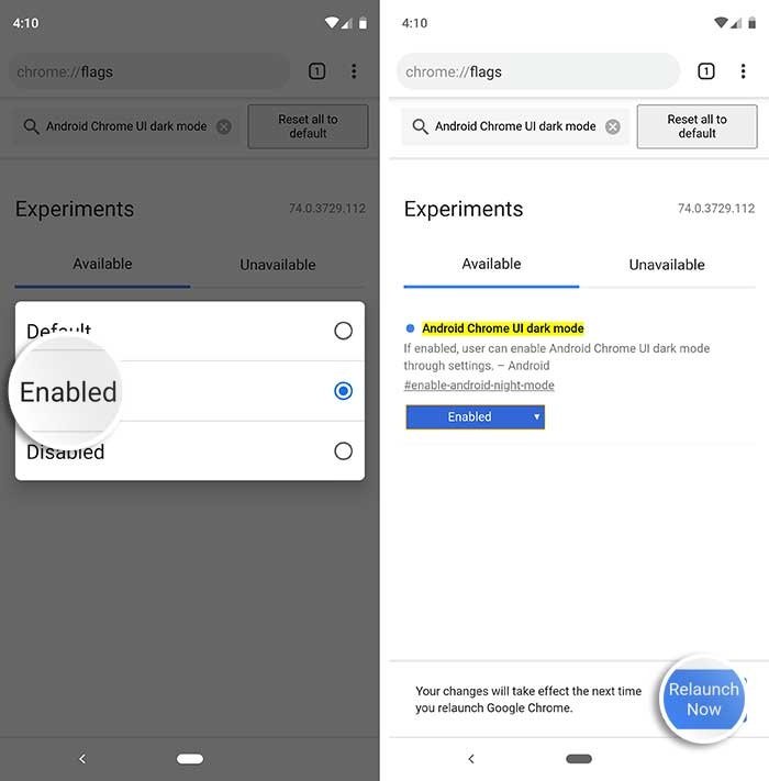 Enable Chrome Dark Mode on Android 02