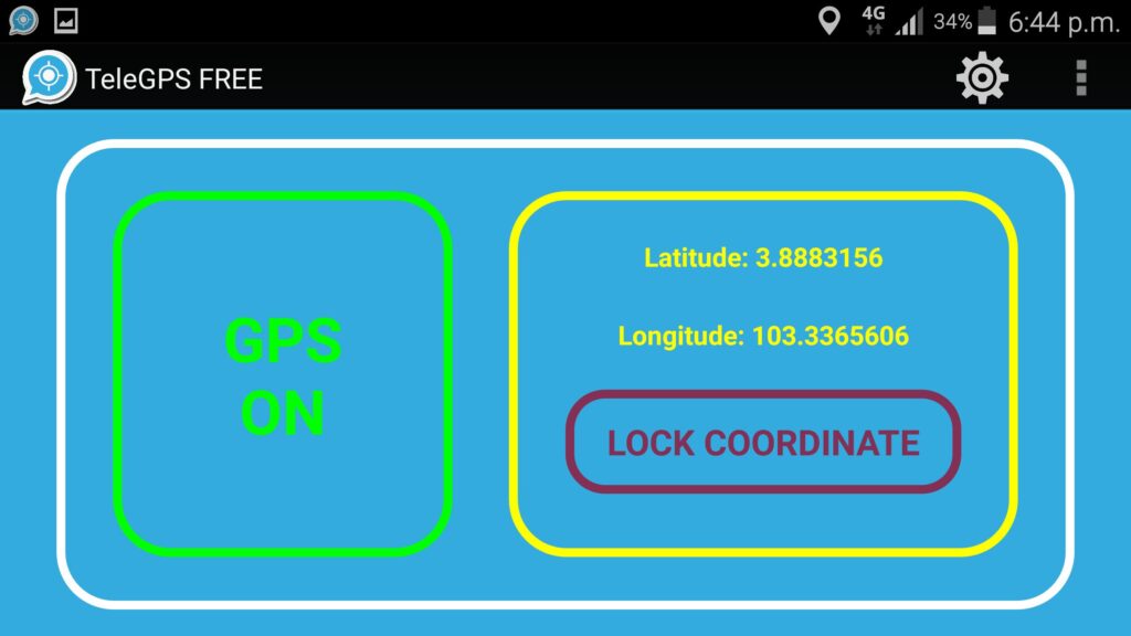 تطبيق GPS To Telegram Locator أحد تطبيقات التليجرام