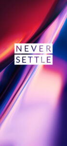 OnePlus 7 Pro Wallpaper Never Settle Mohamedovic 01