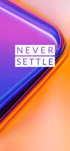 OnePlus 7 Pro Wallpaper Never Settle Mohamedovic 04