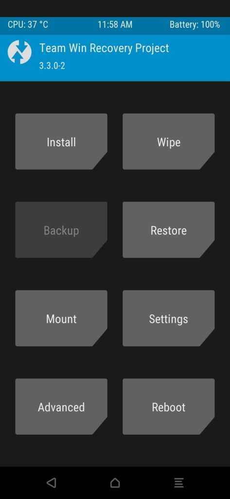 Perform NANDroid Backup via TWRP Mohamedovic 01