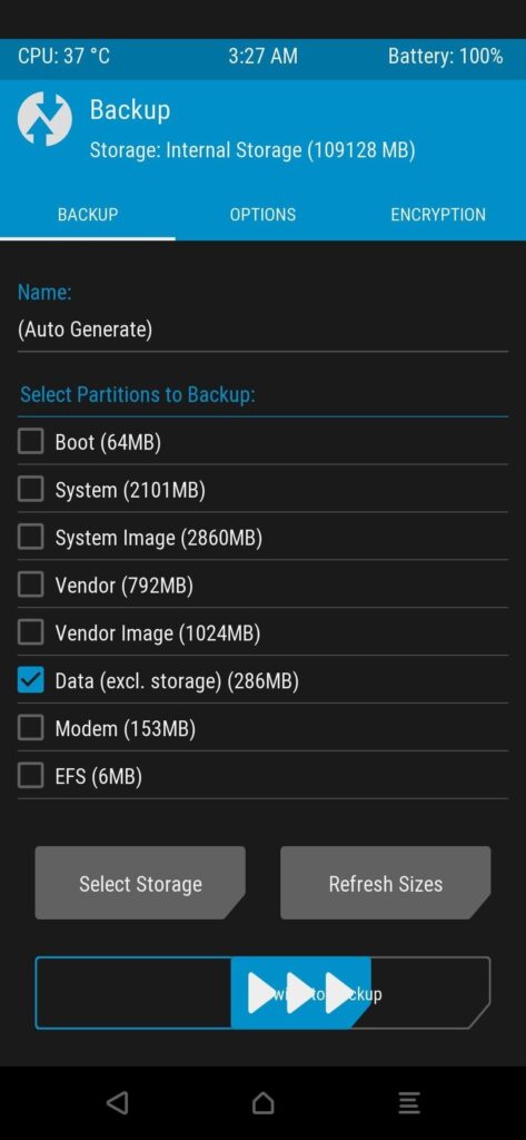 Perform NANDroid Backup via TWRP Mohamedovic 02