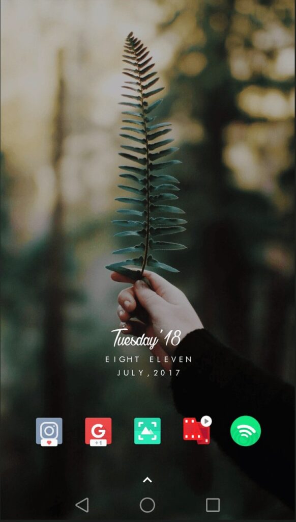 Strange Plant Nova Launcher Theme Mohamedovic