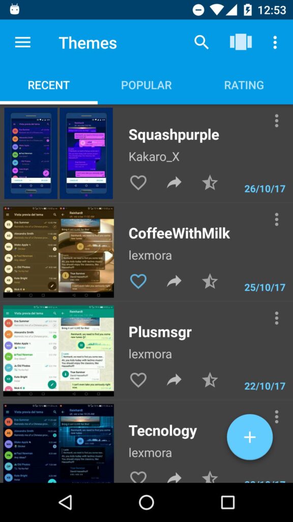 تطبيق Themes for Telegram‏ أحد تطبيقات التليجرام