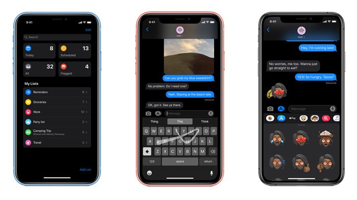 iOS 13 Quick Path Keyboard