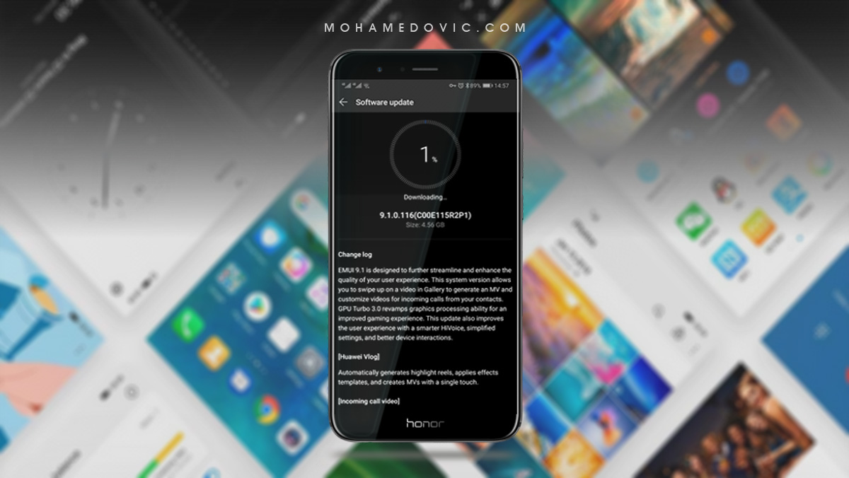 Honor 8 Pro EMUI 9.1 Firmware Update
