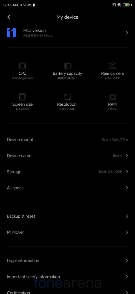 MIUI 11 Firmware Update Mohamedovic 05