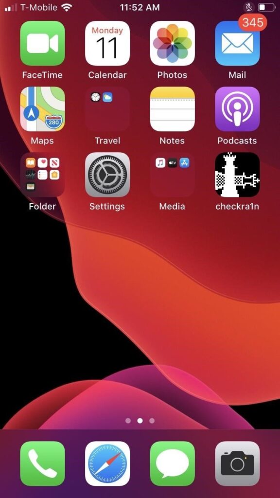 عمل جيلبريك لنظام iOS 12.3