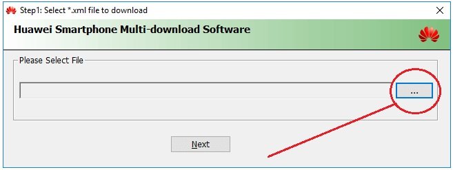 Using Huawei Multi Download Tool 03