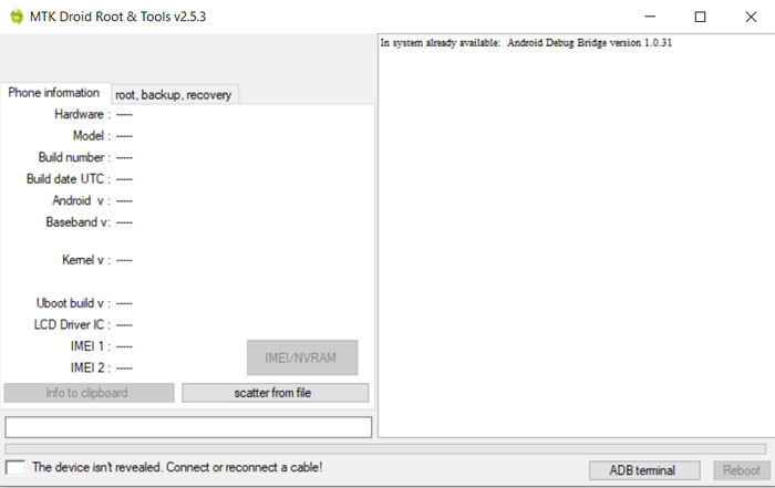 MTK Droid Tools v2.5.3