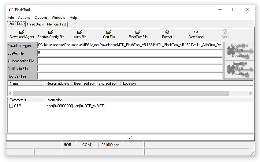 برنامج MTK Flash Tool 2020