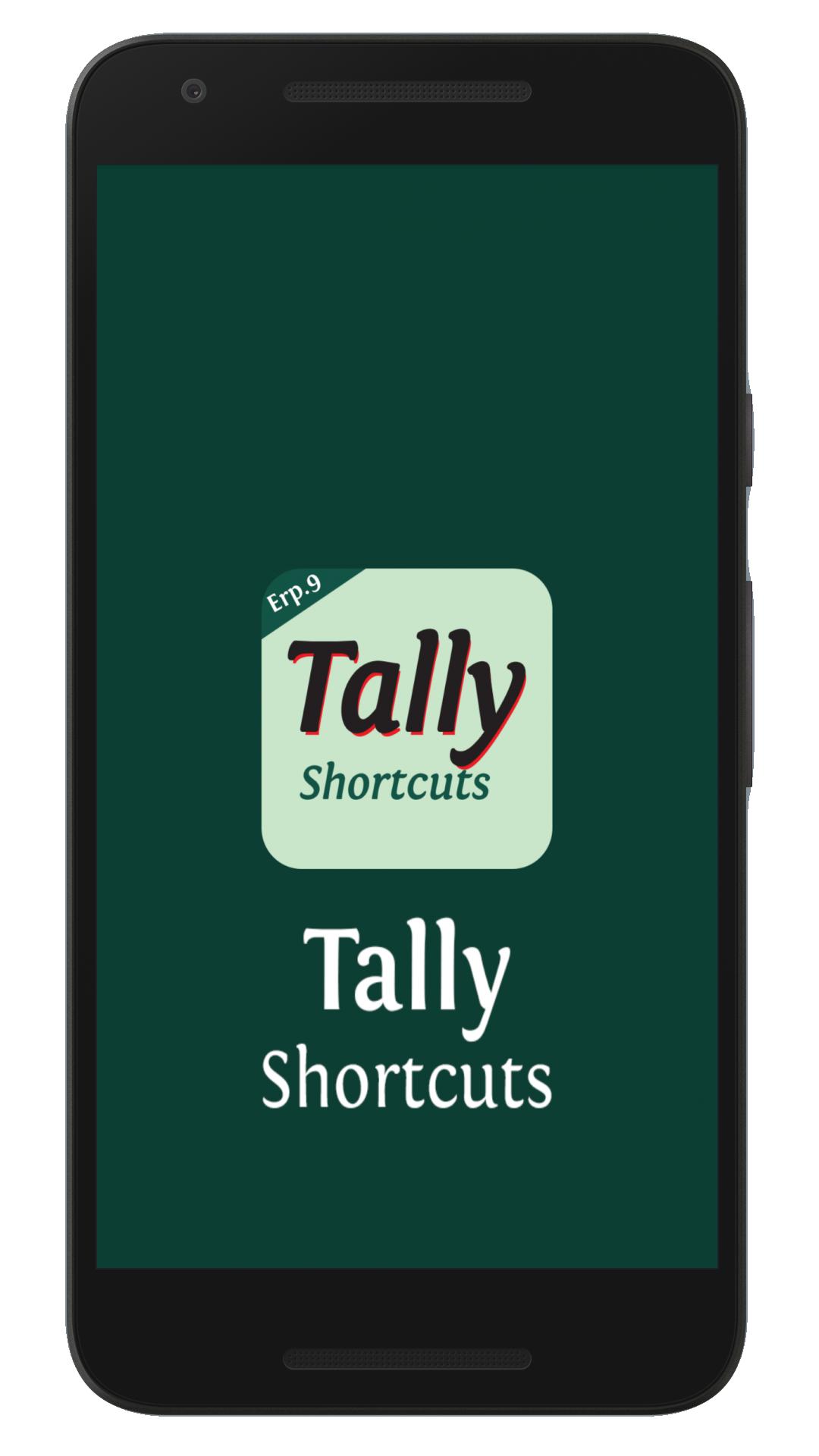 تطبيق Tally Shortcuts أحد تطبيقات اختصارات برامج