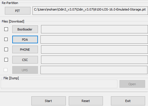 Galaxy S2 ODIN Files