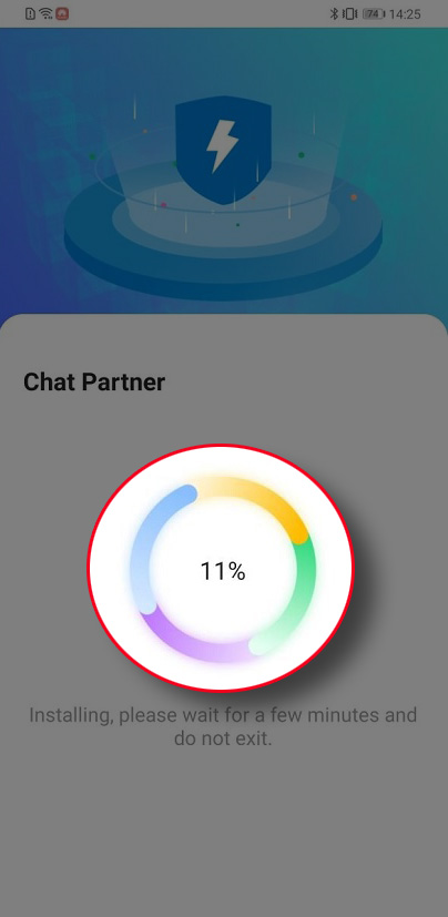 تشغيل متجر تطبيقات جوجل Chat Partner لهواتف هواوي