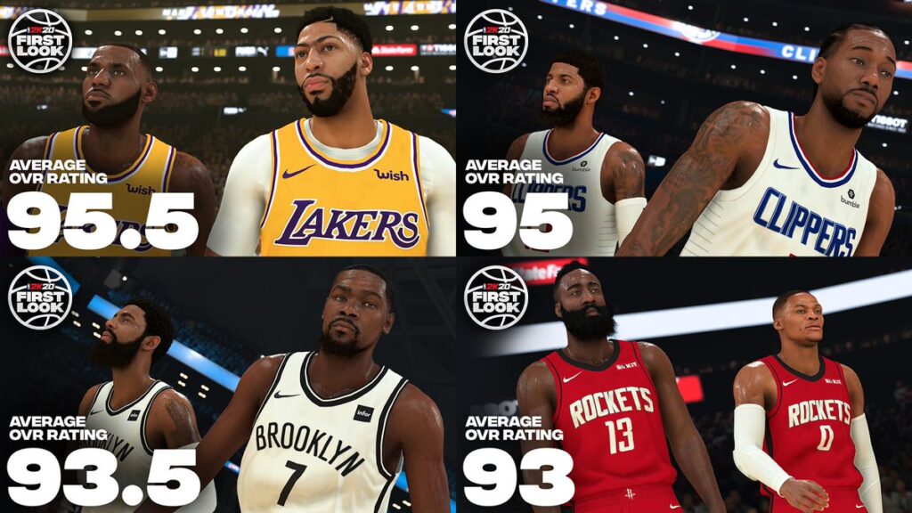 لعبة NBA 2K20