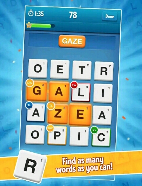 لعبة Ruzzle أفضل لعبة جماعية