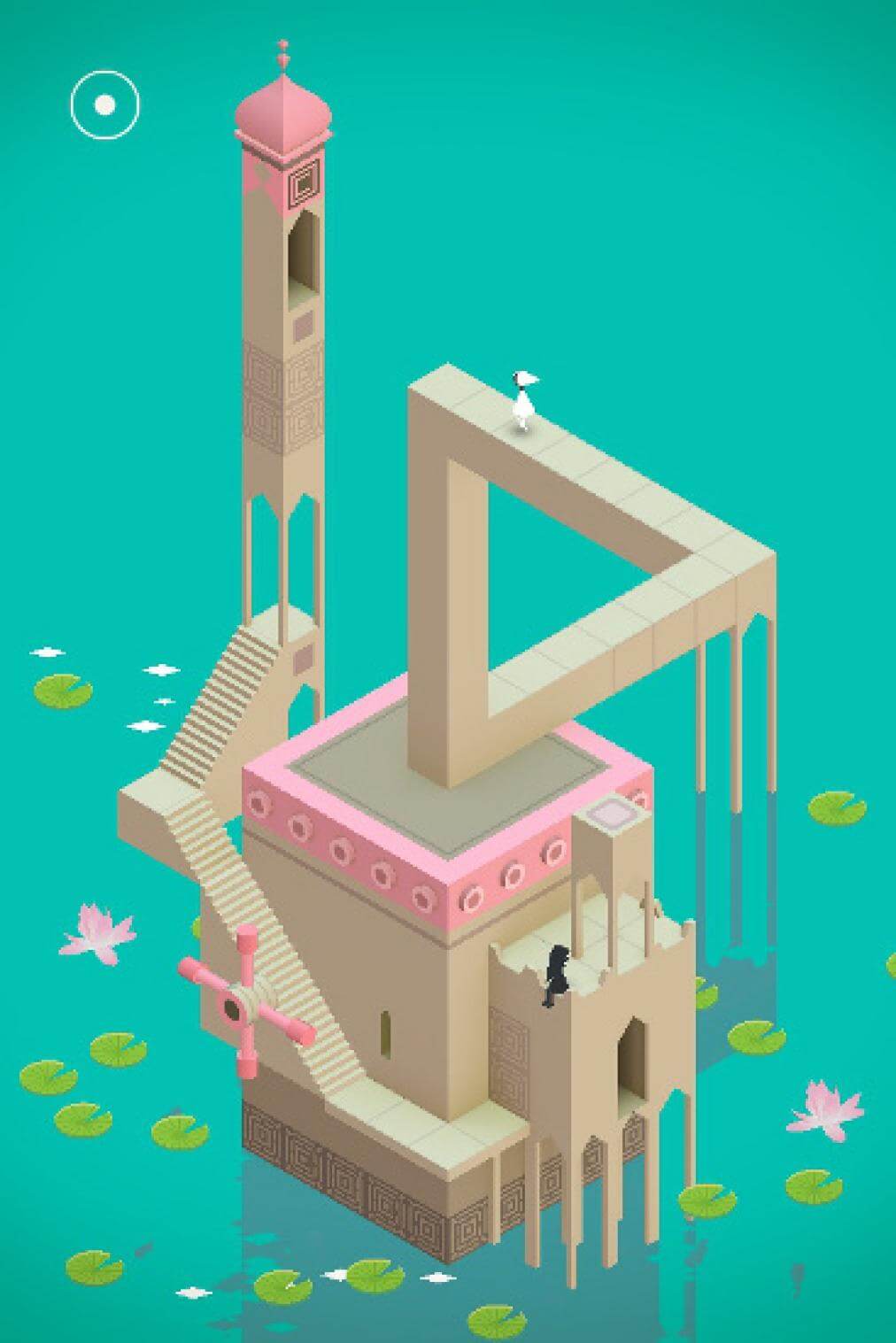 لعبة Monument Valley مم أفضل ألعاب الألغاز للاندرويد