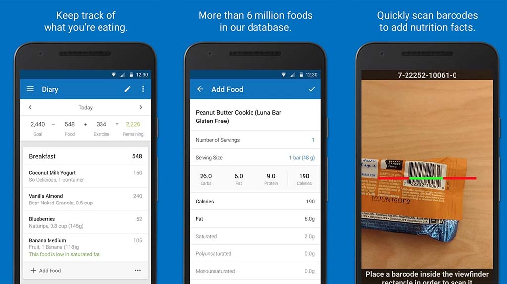 تطبيق MyFitnessPal