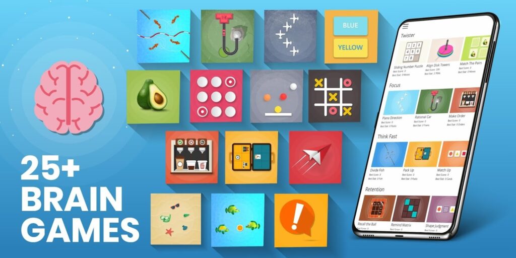 تطبيق Brain Games For Adults & Kids