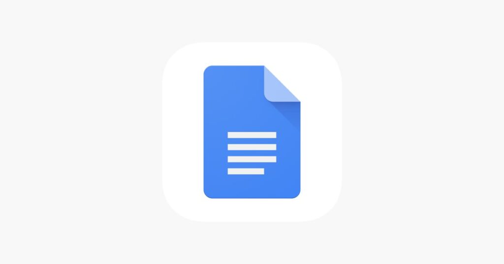 تطبيق Google Docs أحد بدائل مايكروسوفت وورد