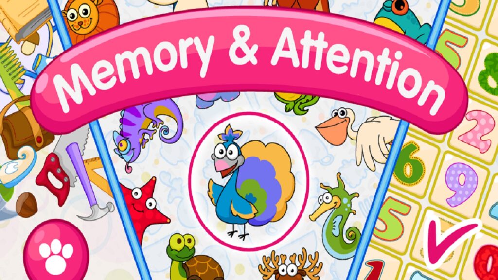 تطبيق Memory & Attention Training for Kids‏