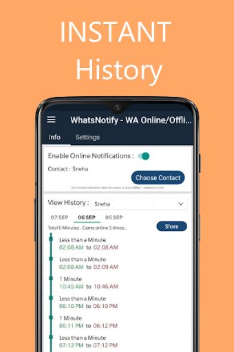 تطبيق WhatsNotify أحد تطبيقات الواتساب