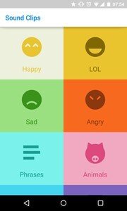 تطبيق Sound Clips For Messenger