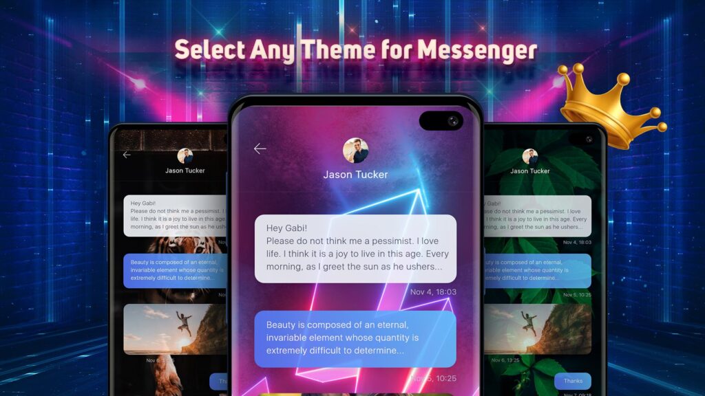 تطبيق Themes for Messenger