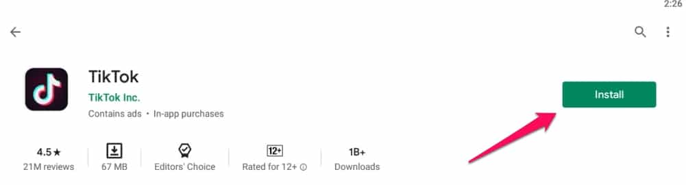 Install TikTok on PC via Bluestacks 03