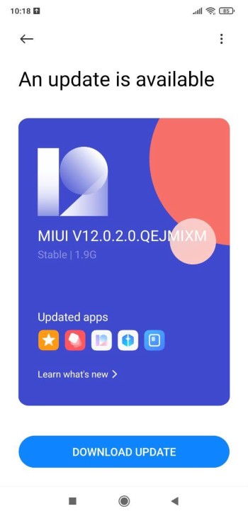 Poco F1 MIUI 12 update re released 2