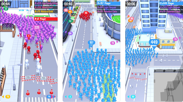 لعبة Crowd City أحد ألعاب Voodoo