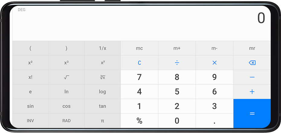 تطبيق HUAWEI Calculator أحد برامج هواوي