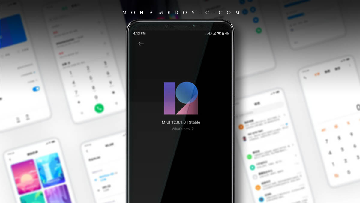 Mi Max 3 MIUI 12 Update