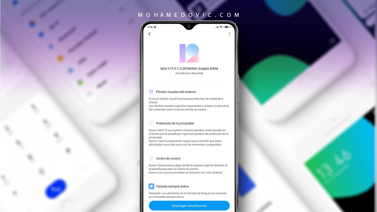 تحديث MIUI 12 لجوال ريدمي نوت 8