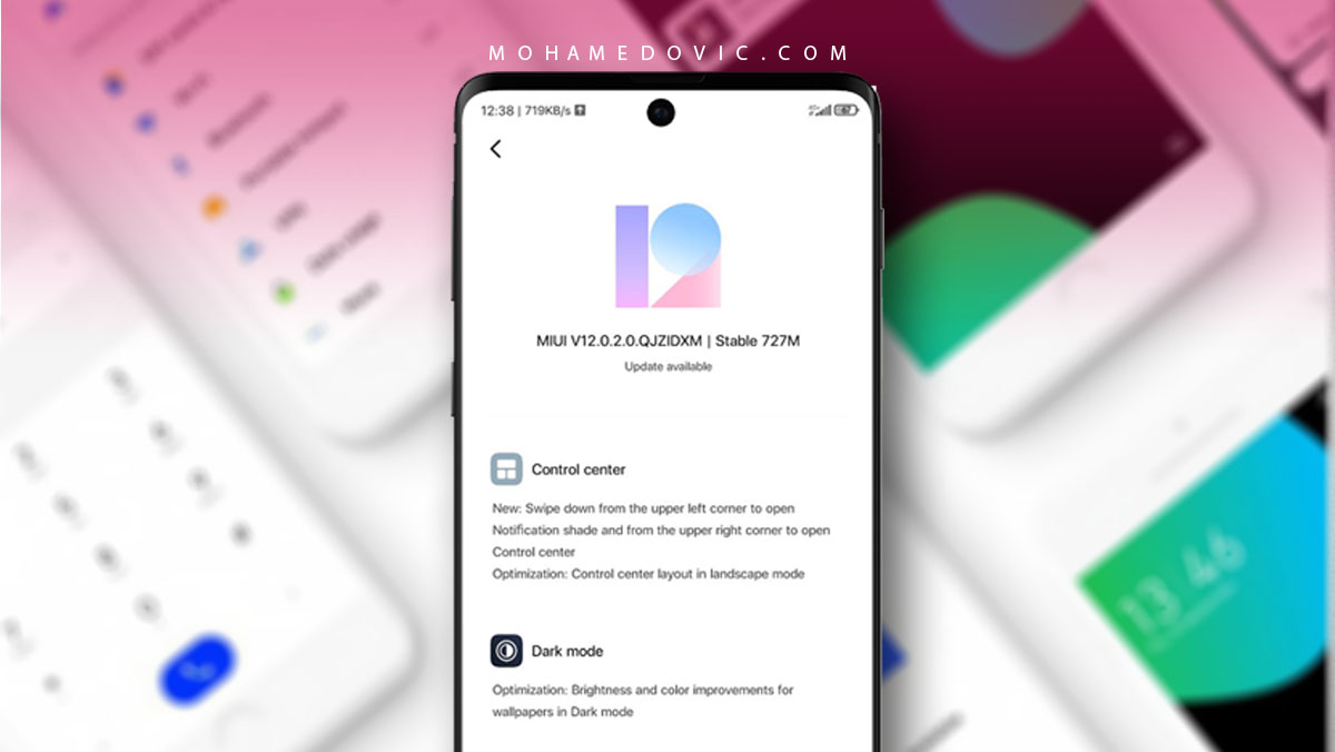 تحميل MIUI 12 لموبايل ريدمي نوت 9 برو