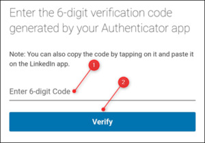 كتابة كود الخاص بتطبيق المصادثة ثم الضغط على Verify