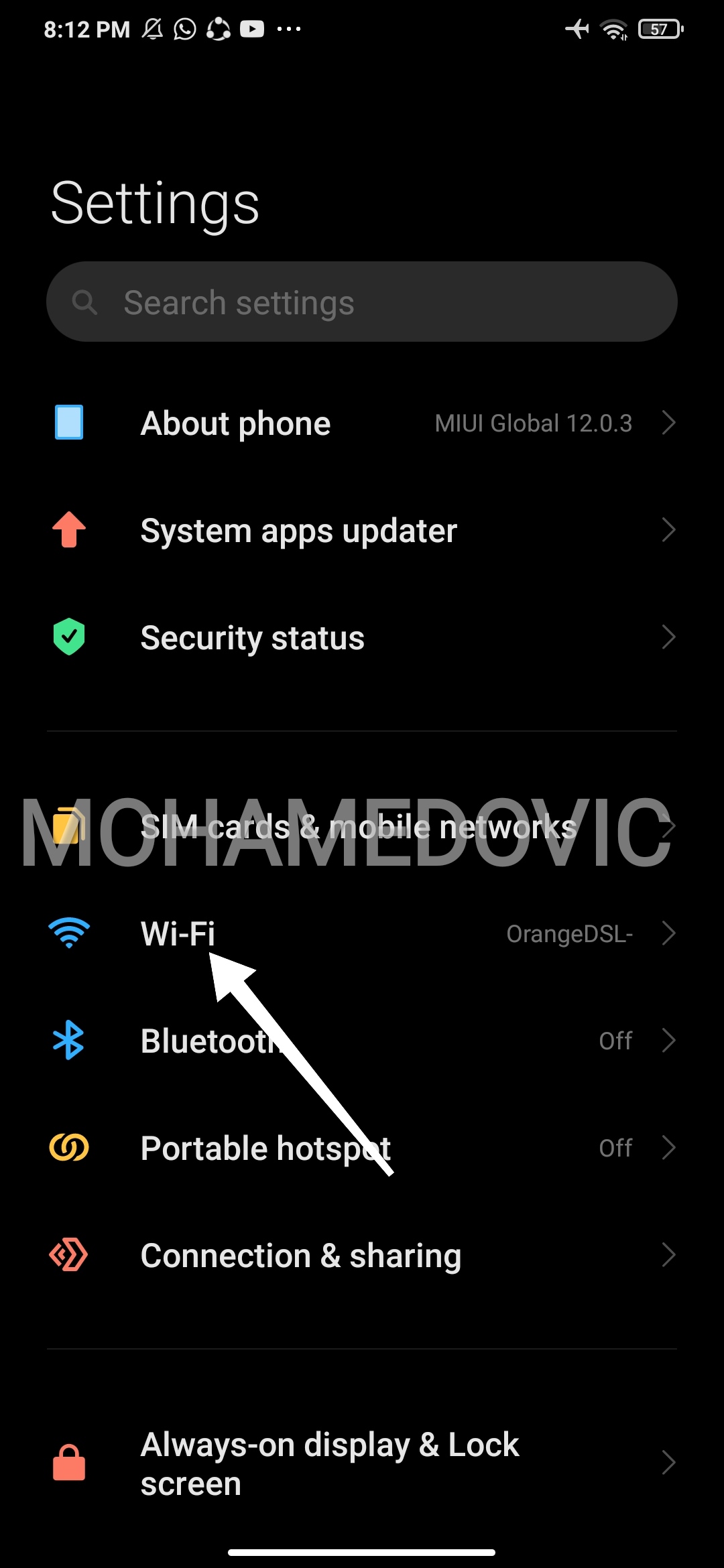 how to change dns wifi in android1